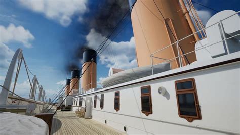 超美麗な豪華客船タイタニックを散策！Unreal Engine 5による一人称視点PCゲーム『Titanic: Project 401』無料 ...