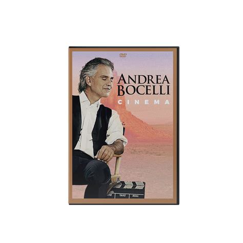 Andrea Bocelli - Cinema Special Edition DVD – uDiscover Music