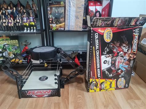 WWE Mattel Wrestling Ring, Hobbies & Toys, Toys & Games on Carousell