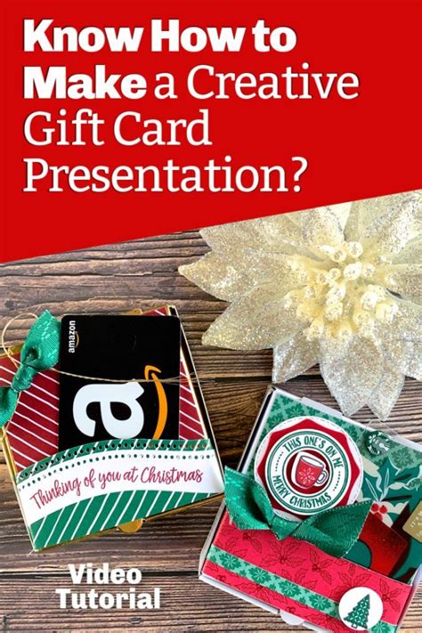 Know How to Make a Creative Gift Card Presentation? | Gift card ...