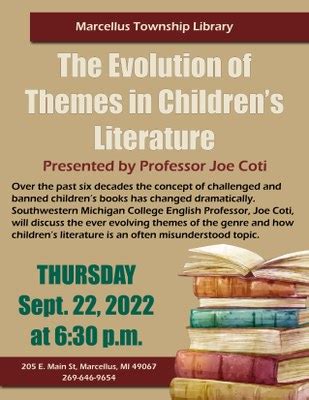 The Evolution of Themes in Children's Literature — Marcellus Township ...