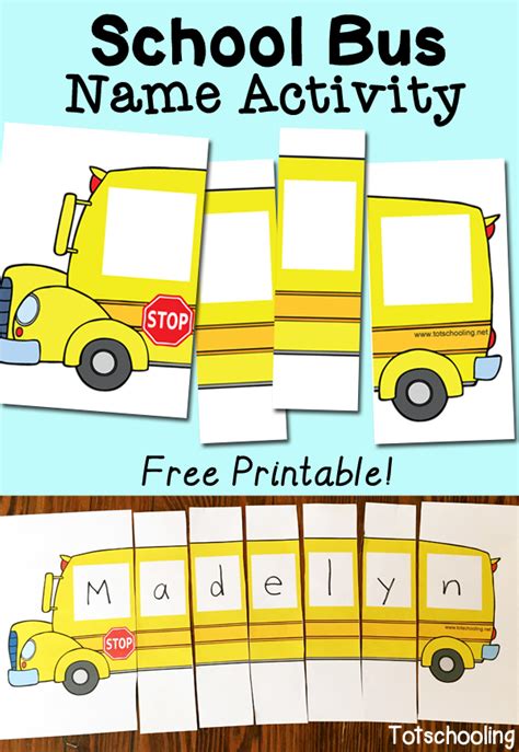 School Bus Crafts and Activities for Back to School Fun with Kids - A Little Pinch of Perfect