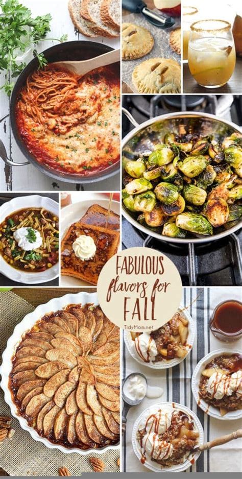 Fabulous Flavors for Fall Recipes | TidyMom®