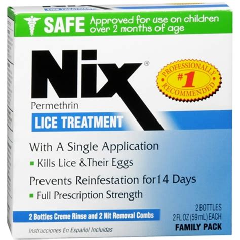 Nix Lice Treatment Family Pack 4 oz - Walmart.com - Walmart.com