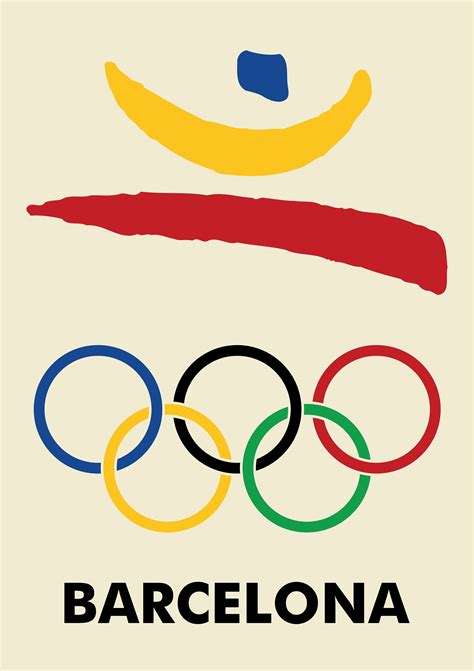 Barcelona 1992 Summer Olympic Games Poster Exhibition Print | Etsy