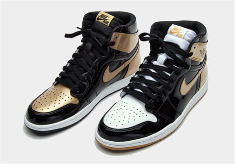 Air Jordan 1 Top 3 Black Gold Patent Leather | SneakerNews.com