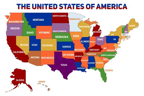 Printable Map Of The United States - Printable JD