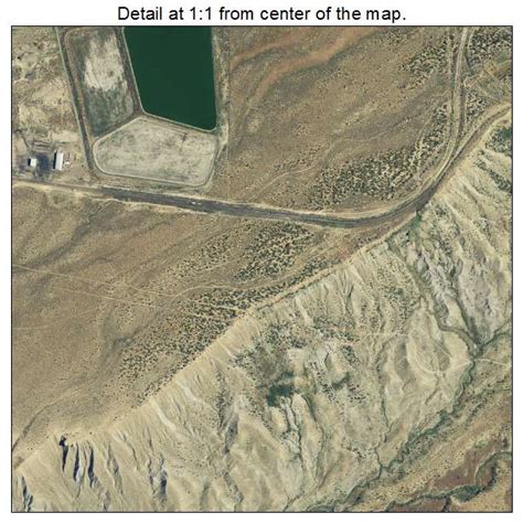 Aerial Photography Map of East Carbon, UT Utah