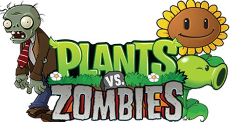 Plants Vs Zombies Logo, Game Art, Zombie Battle Transparent