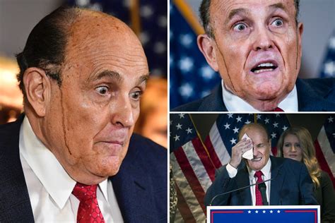 Why is Rudy Giuliani hair dye trending and why was he sweating at the ...