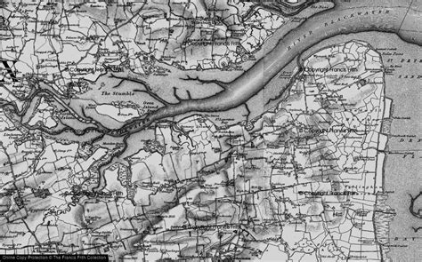 Historic Ordnance Survey Map of Ramsey Island, 1895