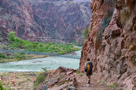 Backpackers Bright Angel Trail | Photos by Ron Niebrugge