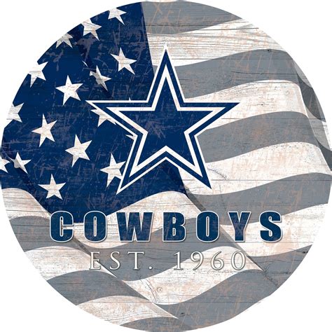 Dallas Cowboys 12" Team Color Flag Sign - Walmart.com - Walmart.com