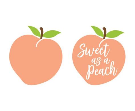 peach clipart - Google Search | Peach art, Vector illustration, Peach