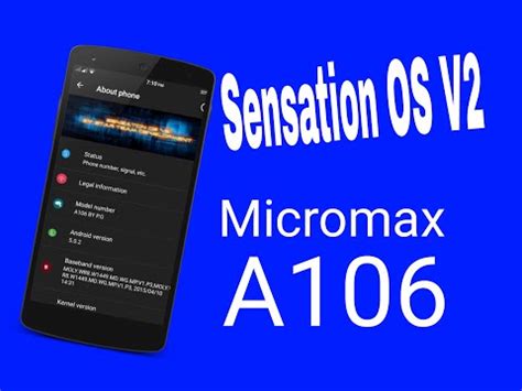 SensationOS v2 For Micromax Unite 2 [A106] ~ Custom Droid Rom