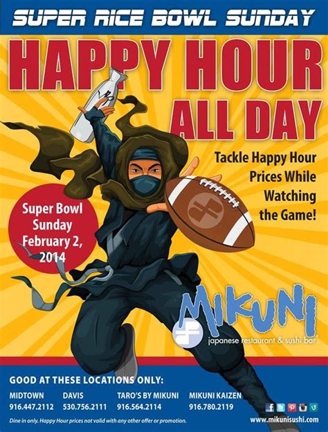 Happy Hour at Mikuni All Day on Sunday (Cowtown Eats)