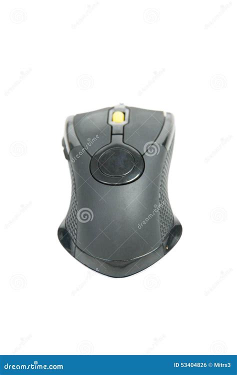 Accessory Computer Mouse Isolated on White. Stock Photo - Image of ...