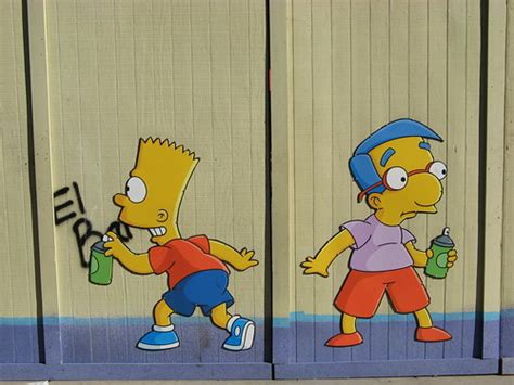 Graffiti bart Simpson - Imagui