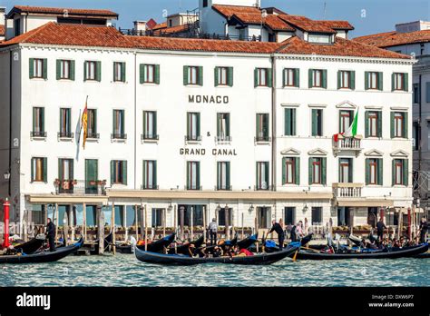 The Monaco Grand Canal Hotel, The Grand Canal, Venice, Italy Stock Photo: 68166287 - Alamy