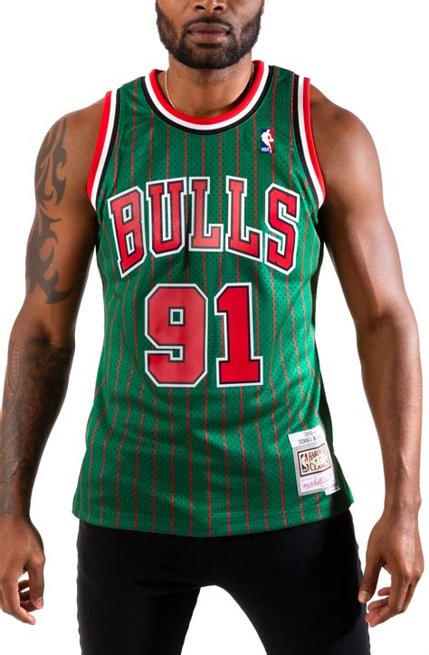 Rangez vos vêtements Appartenir Inconvénient dennis rodman bulls jersey ...