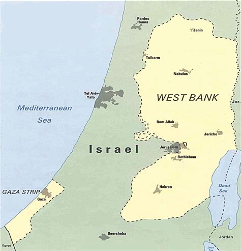 Medio Oriente: Israele vuole la West Bank - Geopolitica ...