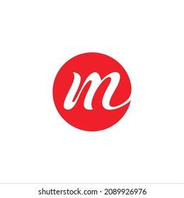 Letter M Signature Logo Vector Stock Vector (Royalty Free) 2089926976 ...