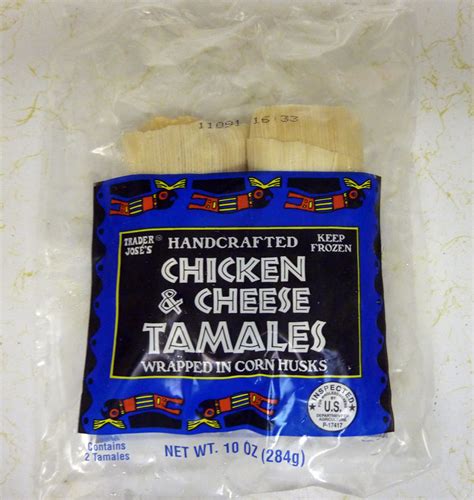 What's Good at Trader Joe's?: Trader Joe's Handcrafted Chicken & Cheese Tamales