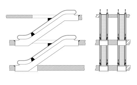 ESCALATORS & MOVING WALKWAYS - ESCALATOR CONFIGURATIONS