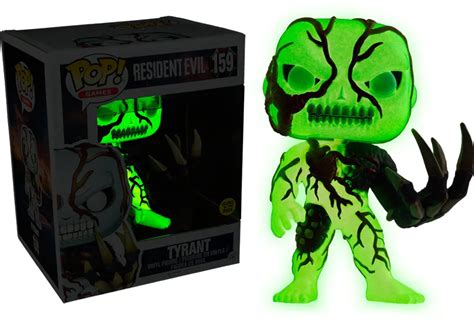 Exclusive Glow in the dark 6'' Original Funko pop Resident Tyrant ...