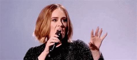 Adele Sing GIF - Adele Sing Yas - Discover & Share GIFs