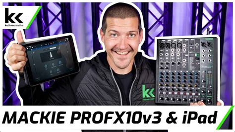 How To Connect Mackie ProFX10v3 To IPad