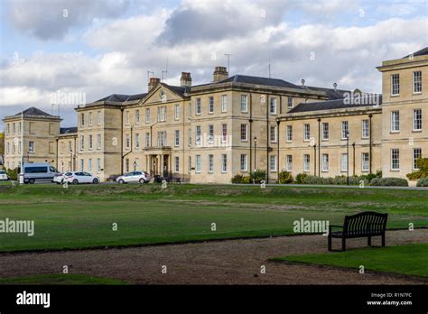 Frontage of St Andrews Hospital, Northampton, UK; a psychiatric ...