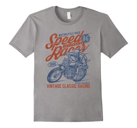 Vintage Classic Racing Motorcycle Bike Speed Racer T Shirt