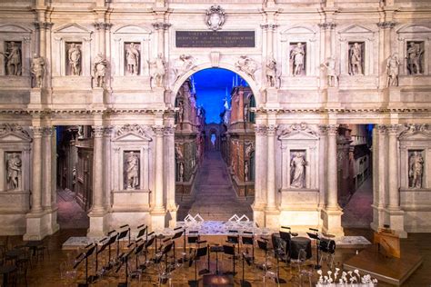 The architecture of Andrea Palladio at Vicenza, Italy