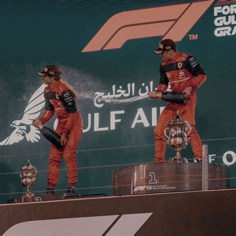 C² Charles leclerc and Carlos sainz podium aesthetic bahrain gp in 2022 ...