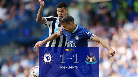 Highlights: Chelsea 1-1 Newcastle United | Video | Official Site ...