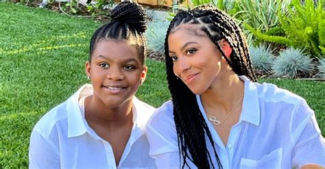 WNBA Star Candace Parker & Daughter Lailaa Go Twinning in before and after Photos on Instagram