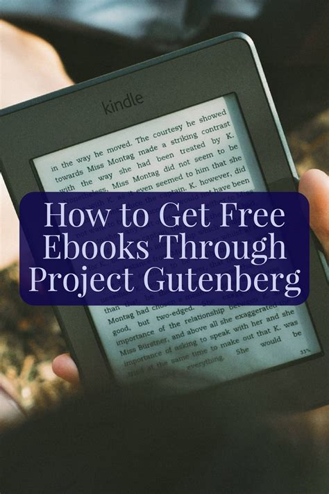 Project Gutenberg lets you download free ebooks, including many of the ...