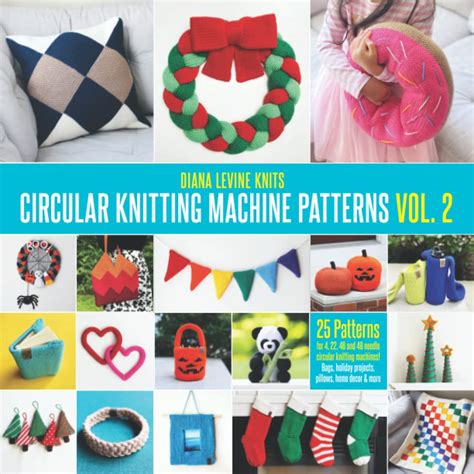 Compare circular knitting machine patterns vol. 2: 25 patterns for 4, 22, 46 and 48 needle ...