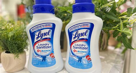 Lysol Laundry Sanitizer from $3.34 Shipped on Amazon | Kills 99.9% of ...