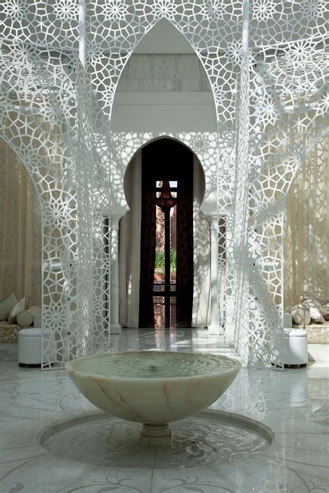 Spa at the Royal Mansour Hotel in Marrakech, Morocco | Марокканские интерьеры, Марракеш, Отели