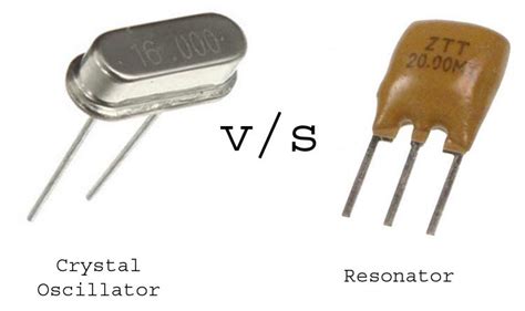 Crystal Oscillator Vs Resonator