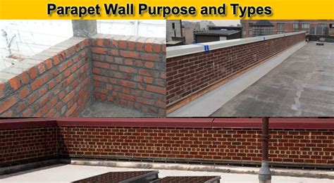 What is Parapet Wall | Parapet Wall Purpose and Types - ConstructUpdate.com