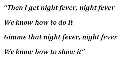 Bee Gees' "Night Fever" Lyrics Meaning - Song Meanings and Facts