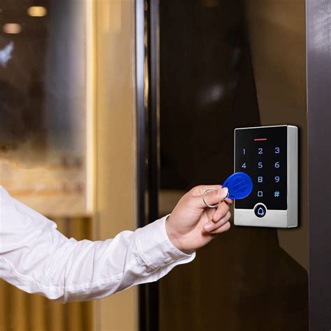 Security Door Access Control Keypad, RFID Keypad with ID Key Fobs ...