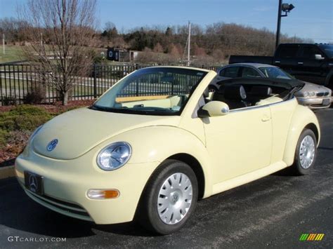 2005 Mellow Yellow Volkswagen New Beetle GL Convertible #27499292 Photo #20 | GTCarLot.com - Car ...