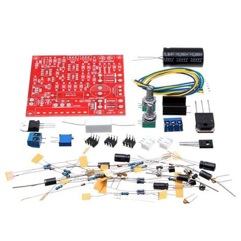 Adjustable DC regulated Power Supply DIY Kit - Tech Bazar || টেক বাজার