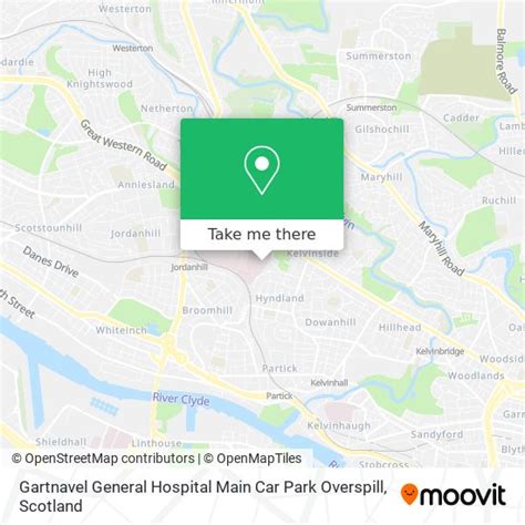 How to get to Gartnavel General Hospital Main Car Park Overspill in ...