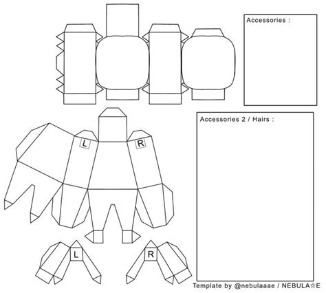 an origami paper doll is shown with instructions for how to make the ...