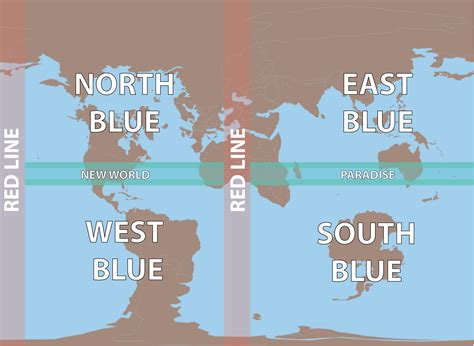 If our people use One Piece style of maping that would our world map ...